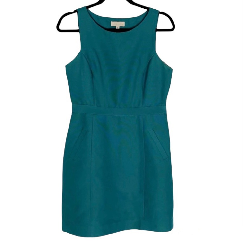 Annie Griffin Teal Shift Dress
